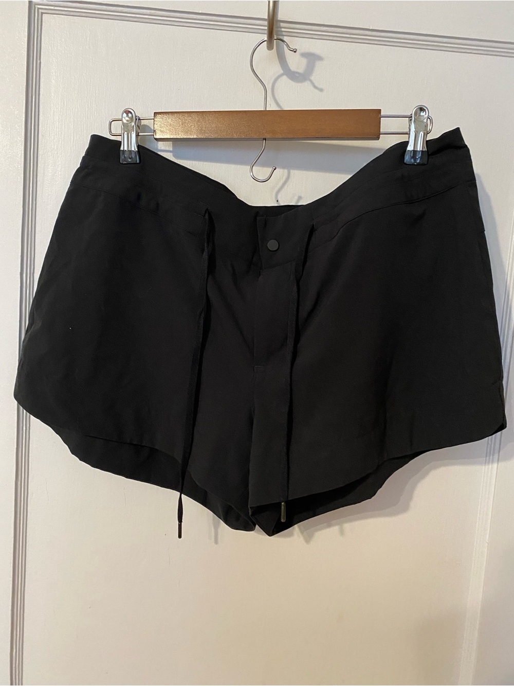 Calia Black Drawstring Casual Performance Shorts